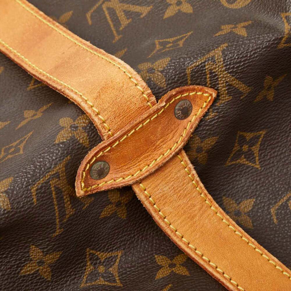 LOUIS VUITTON Brown Monogram Leather Shoulder Bag - Picture 13 of 13